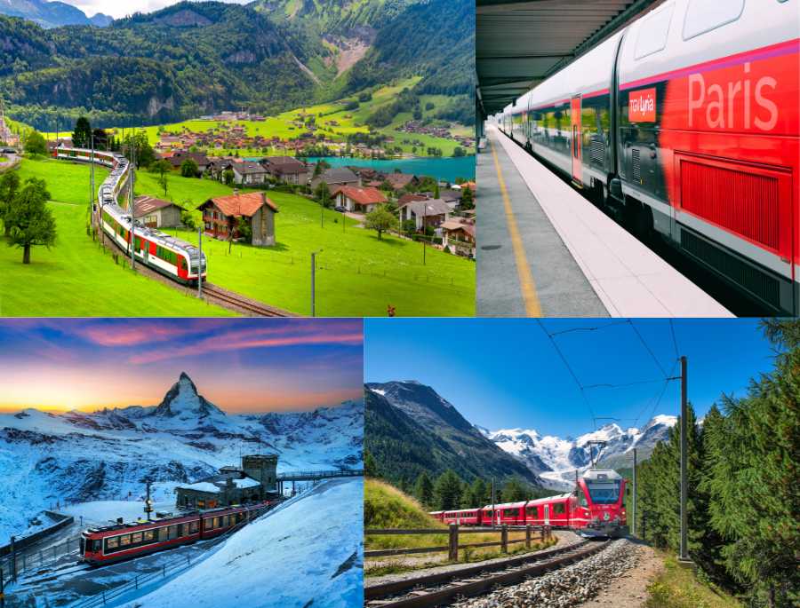 Những chuyến tàu tuyệt đẹp tại trời Âu