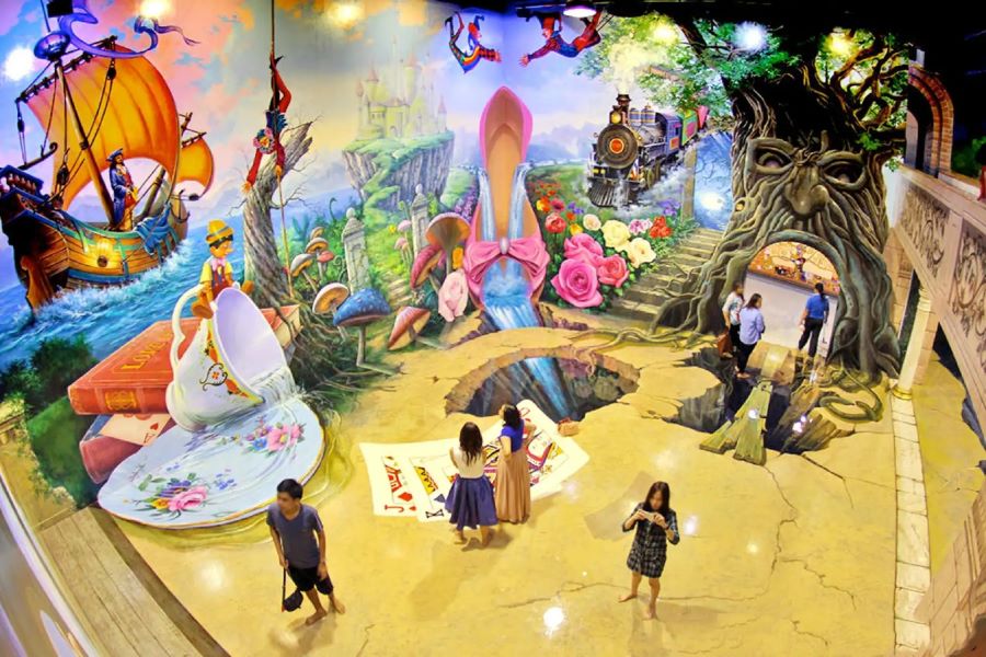 Bảo tàng Nghệ thuật Paradise là bảo tàng đầu tiên và duy nhất ở Thái Lan trưng bày các bức tranh 3D