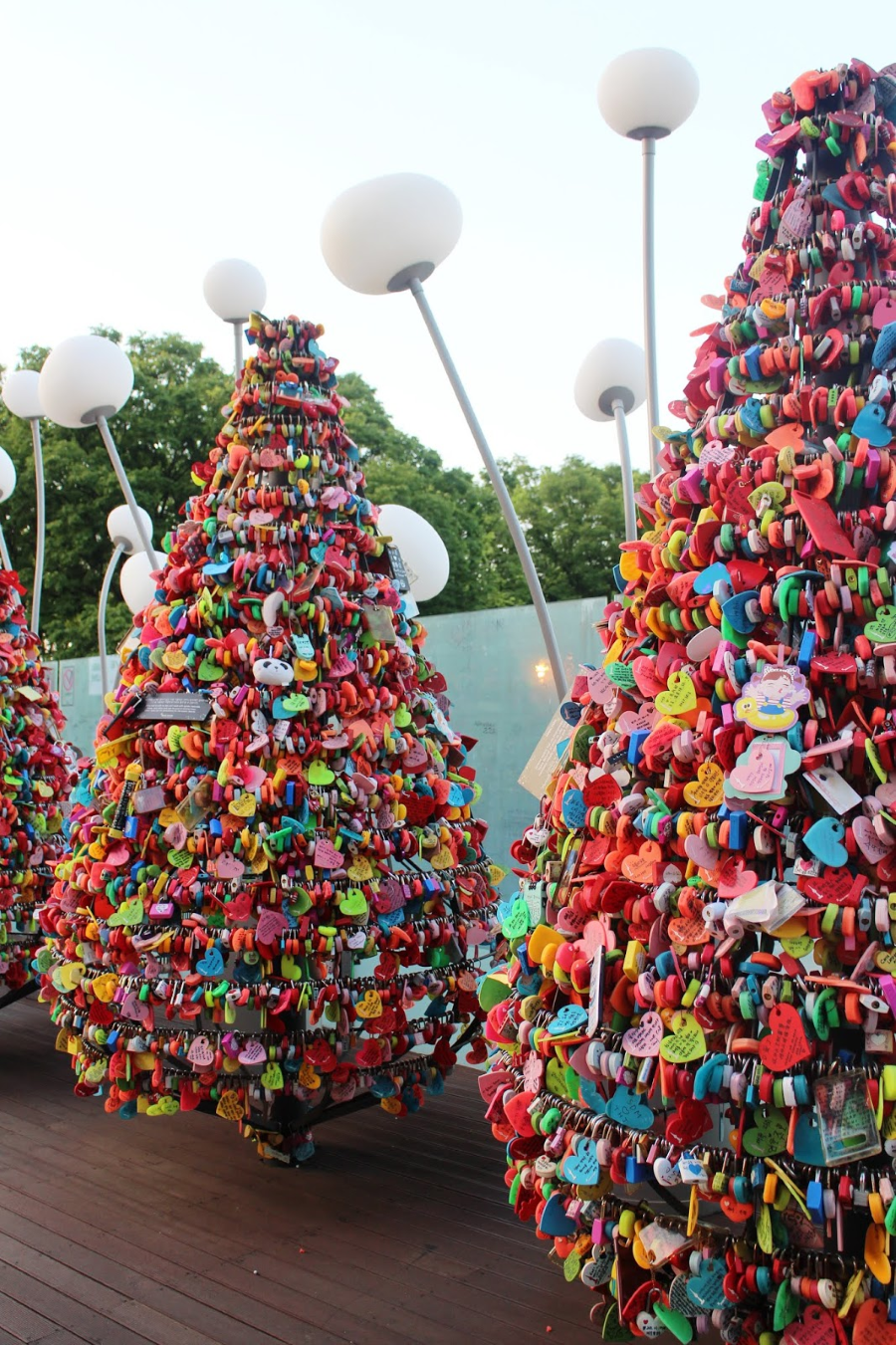 Những móc khóa tình yêu nổi tiếng - Nơi minh chứng cho tình yêu vĩnh cữu của các cặp đôi tại Seoul