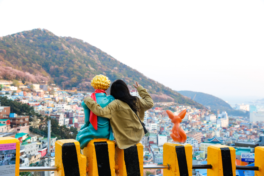 Làng văn hóa Gamcheon - một trong những địa điểm du lịch Hàn Quốc nổi tiếng tại Busan