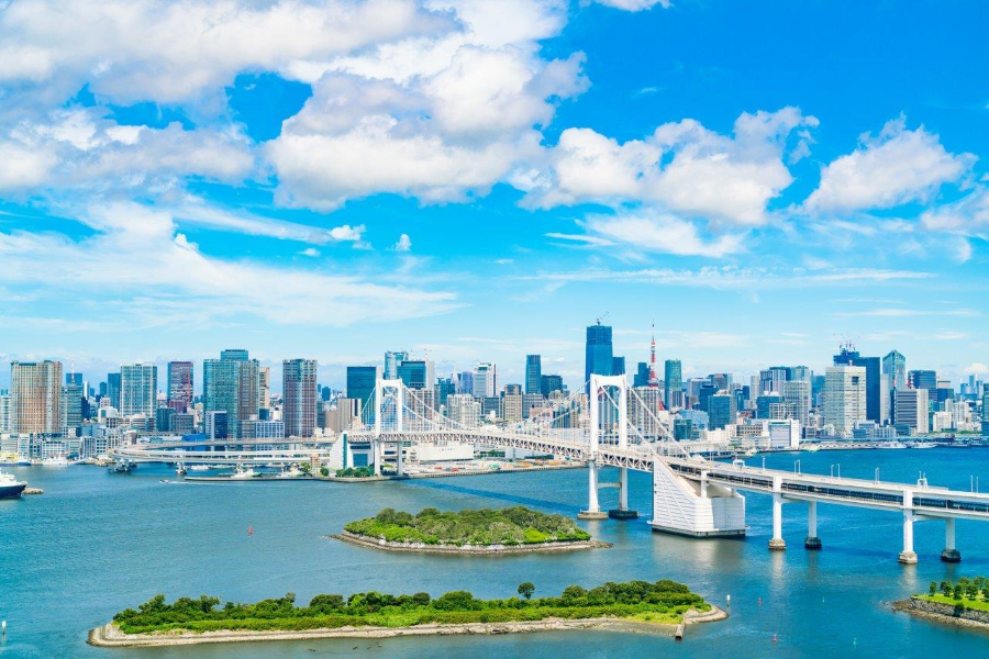 Odaiba không chỉ là một hòn đảo nhân tạo bình thường mà còn là một điểm đến du lịch Nhật Bản miễn phí sôi động