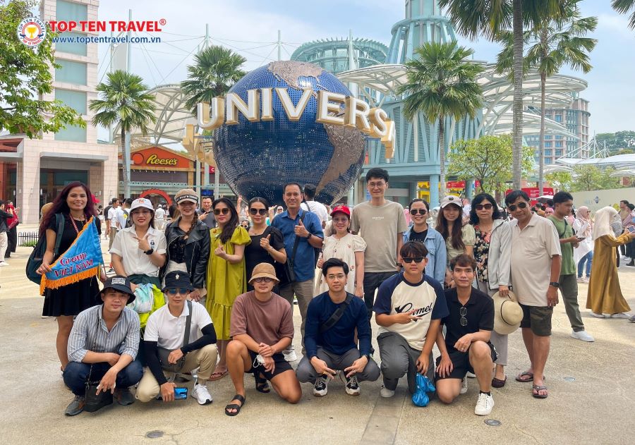 Công viên chủ đề Singapore là “ngôi nhà” dành cho những tâm hồn trẻ trung, yêu thích sự khám phá