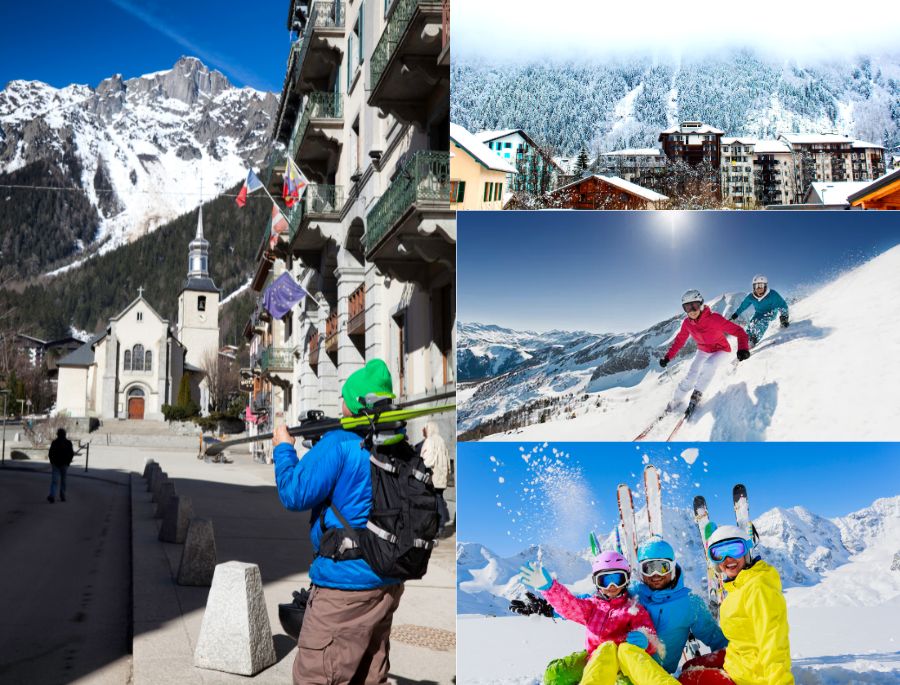 Một số các hoạt động tại thị trấn Chamonix