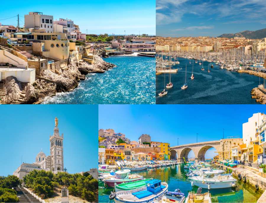 Marseille là một trong những cảng biển quan trọng bậc nhất của khu vực Địa Trung Hải