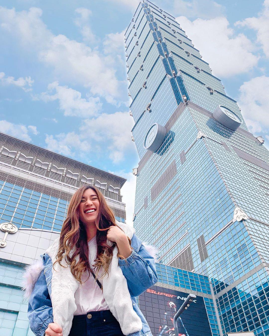 Tòa tháp Taipei 101 sừng sững, biểu tượng kiêu hãnh của Đài Bắc