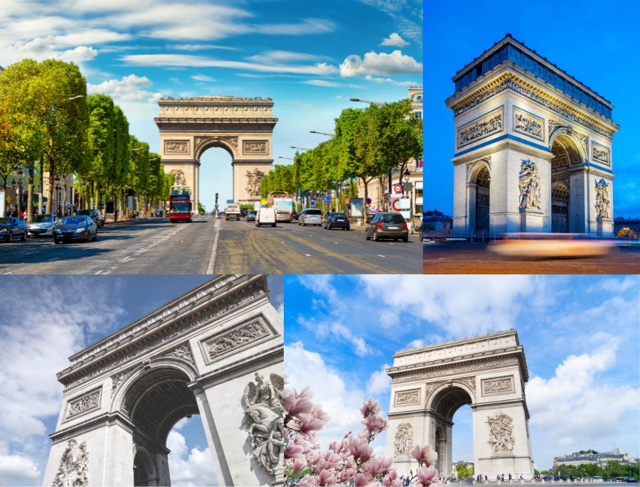 Khải Hoàn Môn là một biểu tượng đặc trưng của kiến trúc tân cổ điển