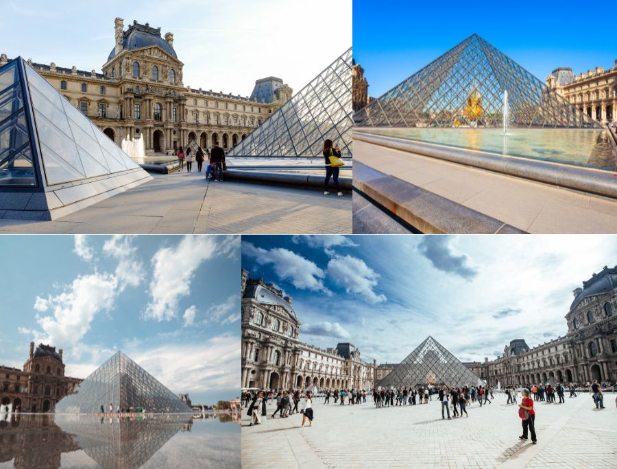 Bảo tàng Louvre đang sở hữu hơn 380.000 hiện vật quý bao gồm tranh vẽ, sản phẩm điêu khắc, đồ gốm, đồ trang sức