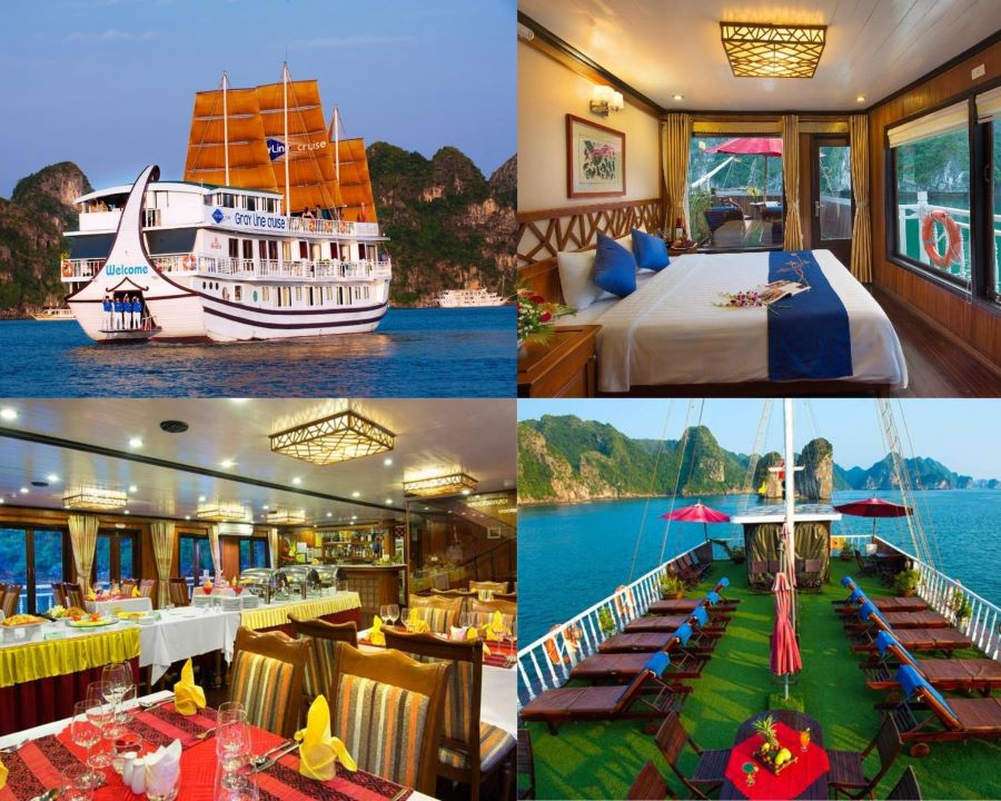 Các dịch vụ trên du thuyền vô cùng cao cấp