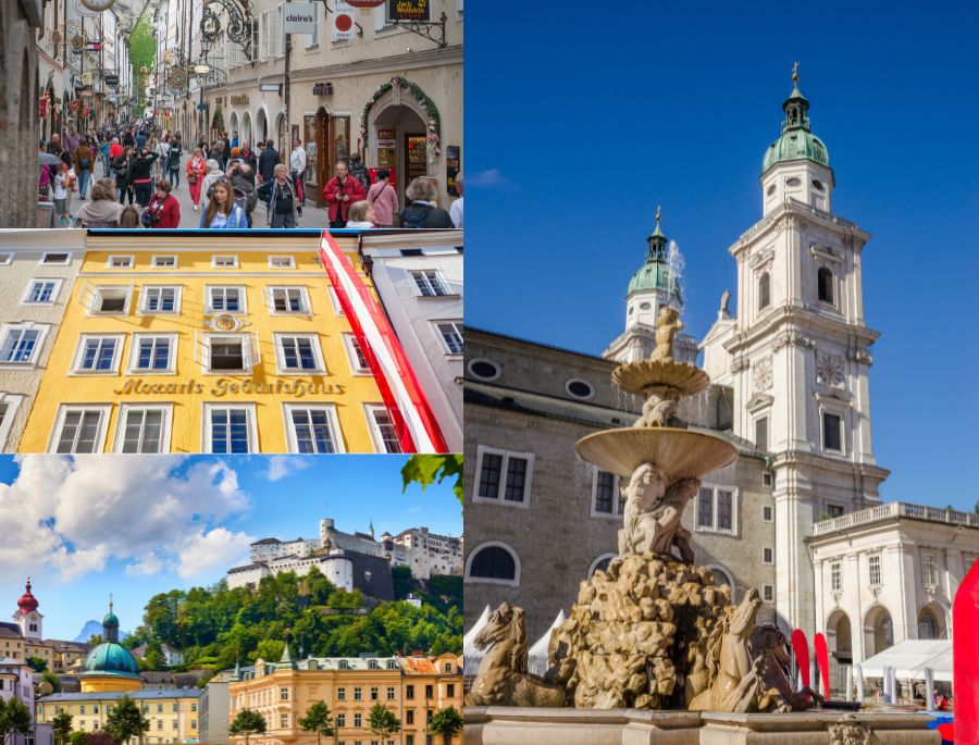 Những địa điểm đẹp tại Salzburg Old Town nổi tiếng tại Áo