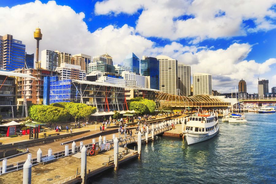 Khám phá Khu giải trí Darling Harbour đầy xa hoa và sôi động tại Úc