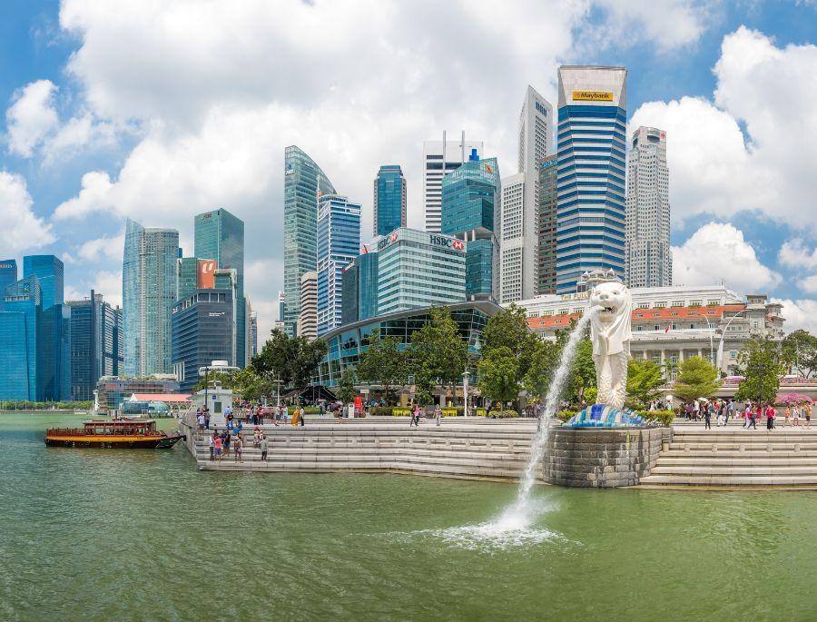 Toàn cảnh Công viên sư tử biển singapore