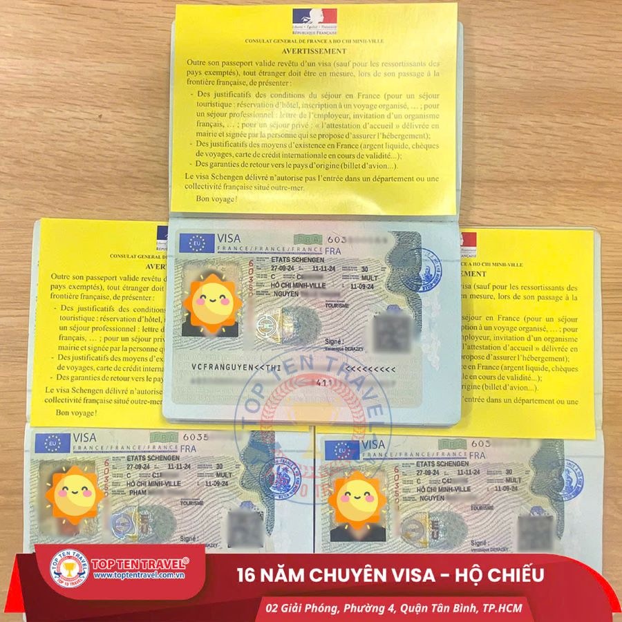 Visa du lịch Pháp là một trong những thị trường được yêu thích nhất tại Top Ten Travel