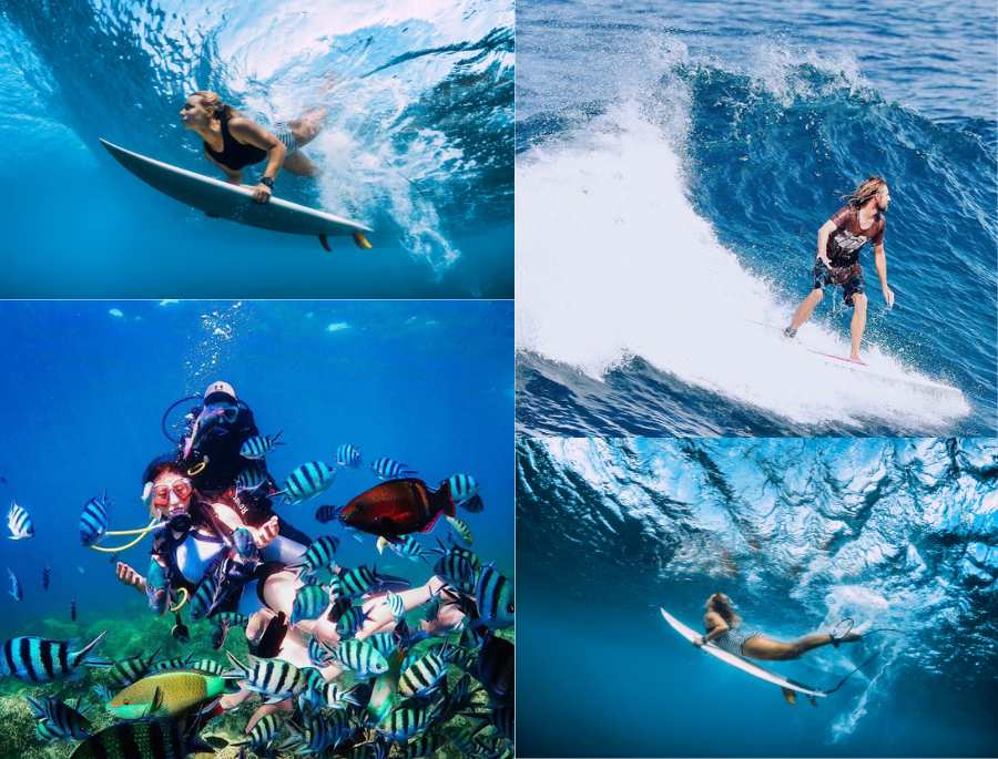 Nước Úc sở hữu rất nhiều các môn thể thao dưới nước hấp dẫn nhất