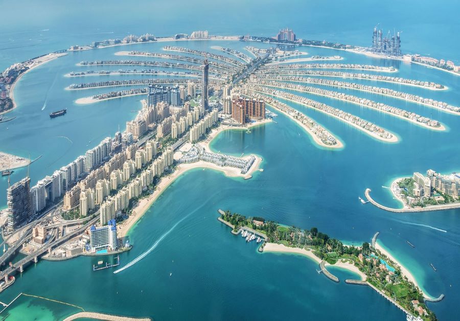  Quần đảo cây cọ là một trong những công trình lập kỷ lục thế giới đầy ấn tượng của Dubai