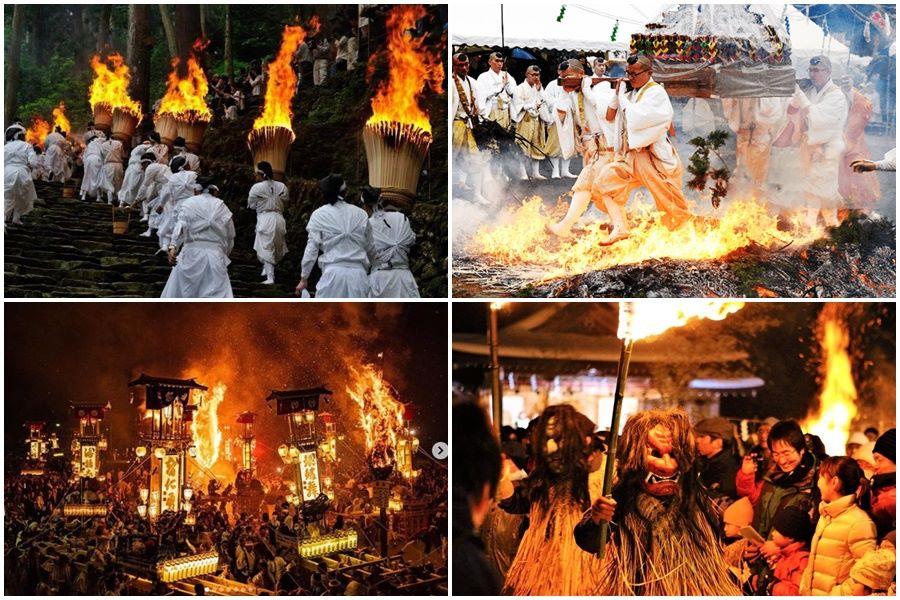 Lễ hội lửa Kurama truyền thống của người Nhật tại Kyoto