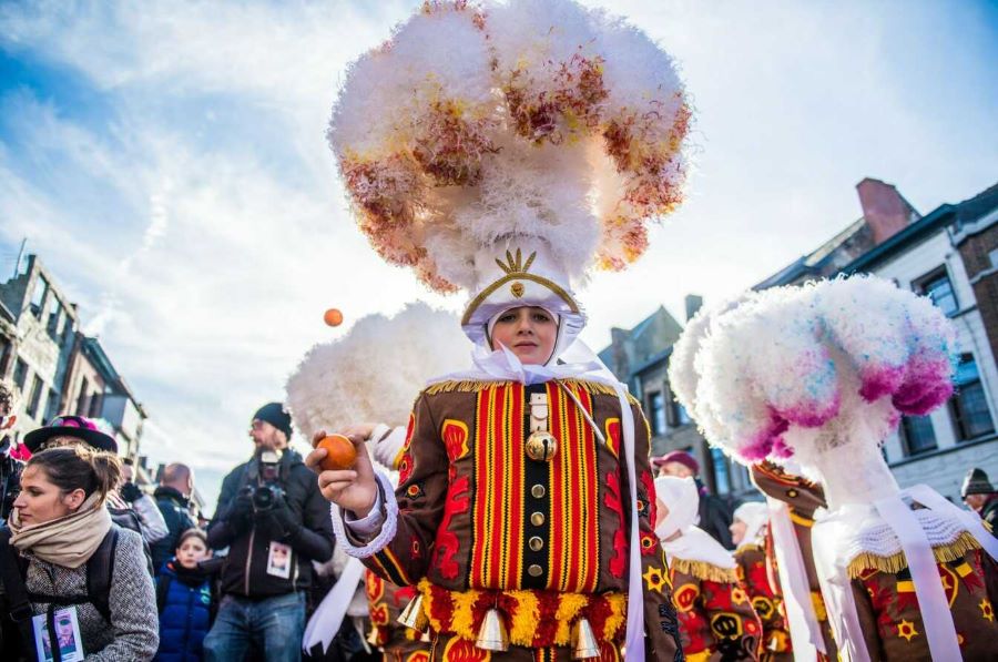 Lễ hội Carnaval de Binche ở Bỉ