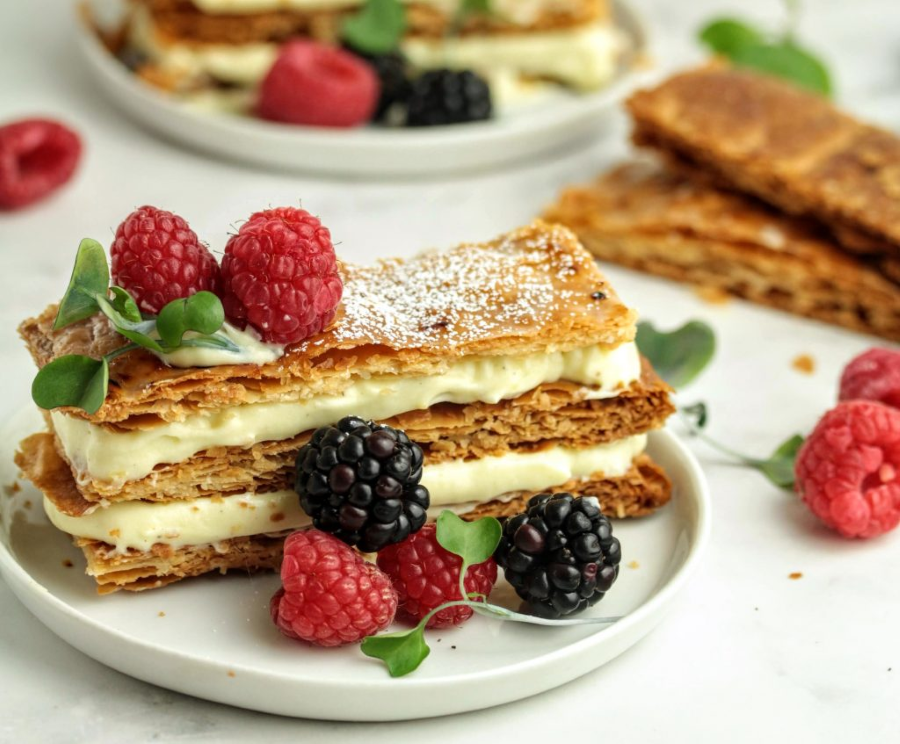 Bánh Mille Feuille là một trong những loại bánh ngọt Pháp hấp dẫn mà bạn không được bỏ qua