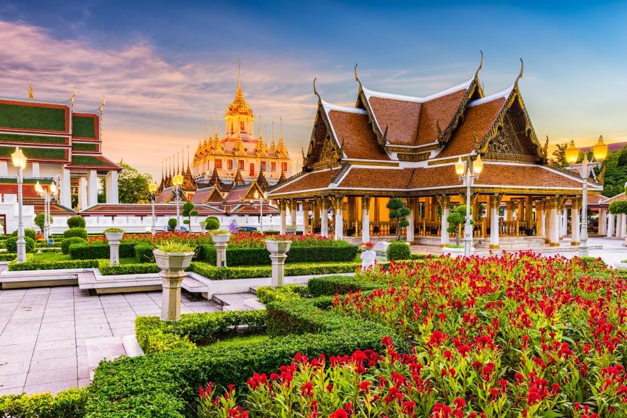 Thủ đô Bangkok là nơi hội tụ đầy đủ các nét văn hóa đặc trưng của xứ sở chùa vàng