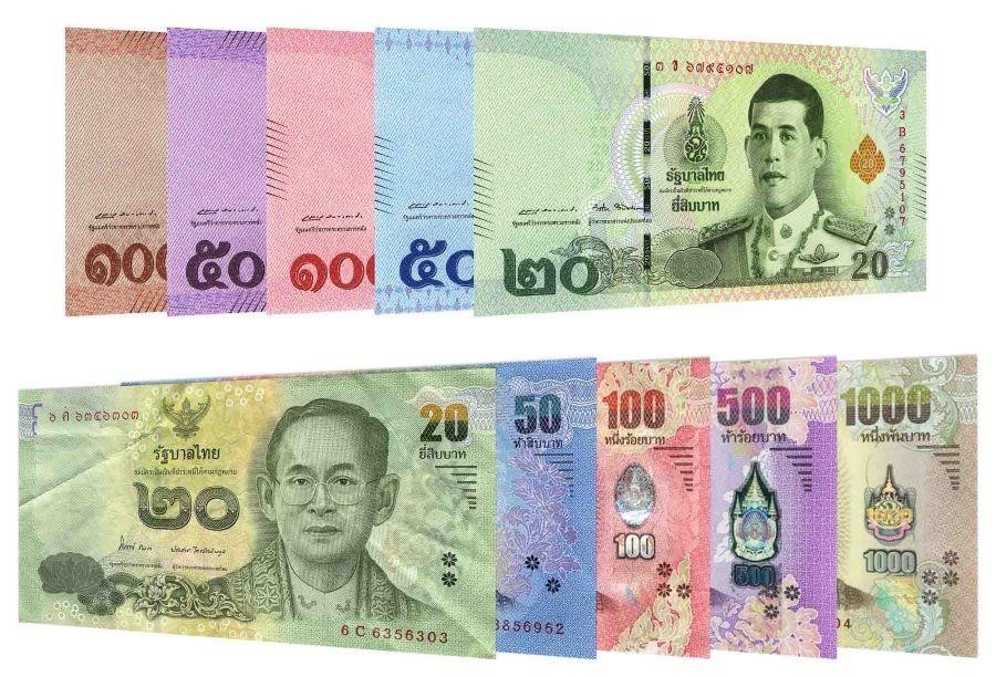 Thai Baht là đơn vị tiền tệ chính thức và được sử dụng nhiều nhất tại Thái Lan