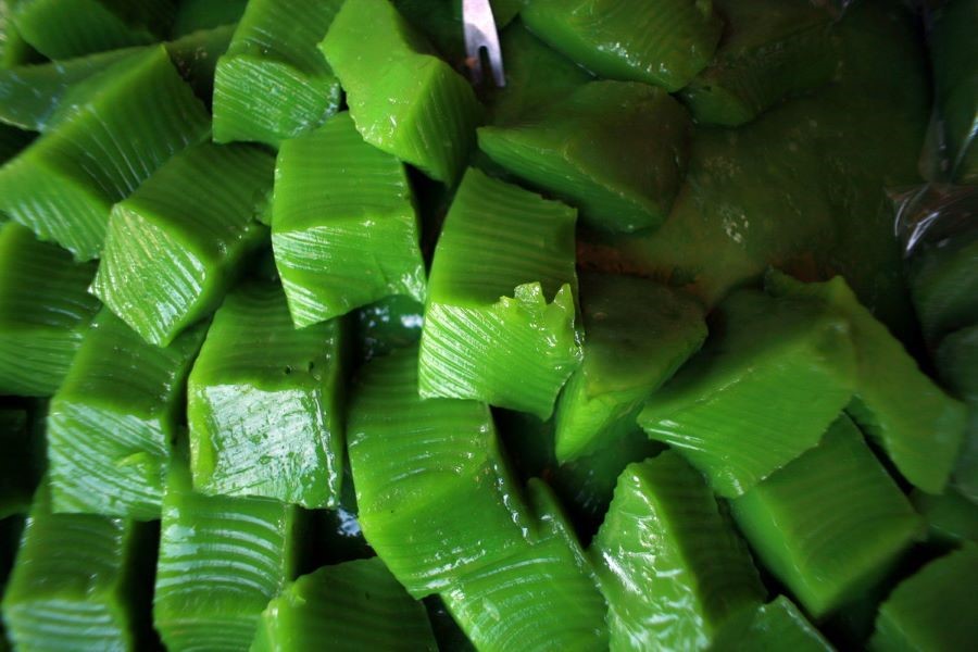 Bánh đúc lá dứa - Món ăn thơm ngon hấp dẫn, đậm chất miền Nam