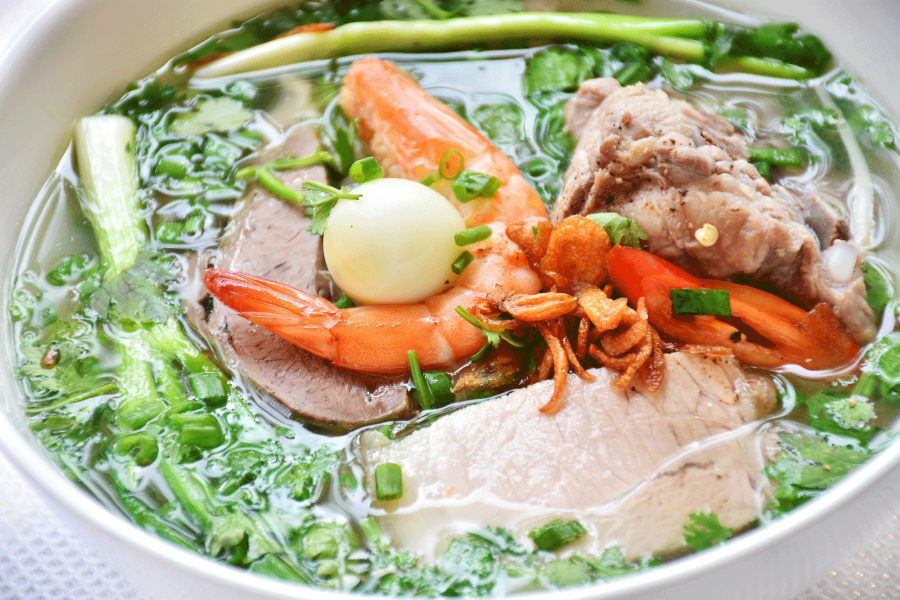 Hương vị thơm ngon khó cưỡng của tô Hủ tiếu Sa Đéc