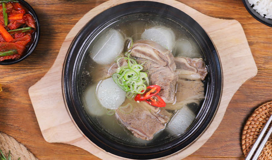 Món canh sườn bò thanh tao, mềm mại