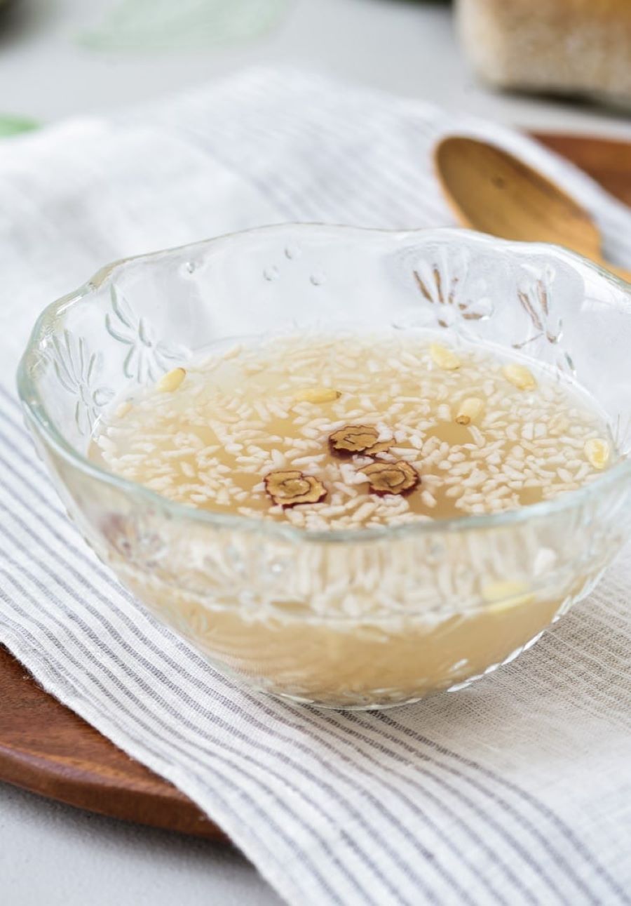 Sikhye là loại thức uống truyền thống phổ biến trong những ngày đầu xuân