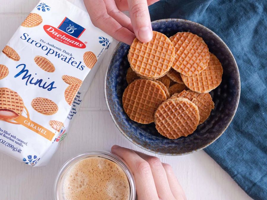 Stroopwafels là một món bánh truyền thống của người dân Hà Lan