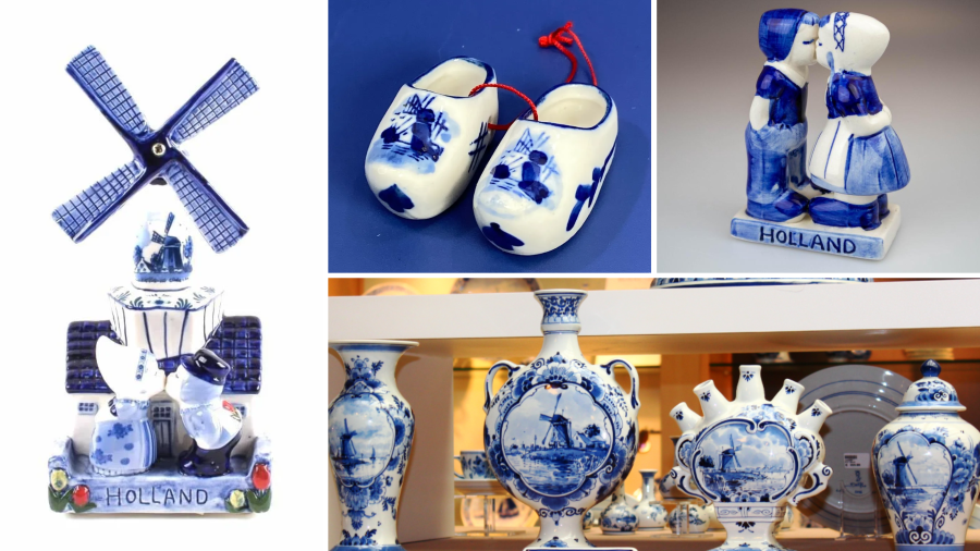 Đồ gốm Delft là món quà lưu niệm truyền thống có ý nghĩa đặc biệt quan trọng ở Hà Lan