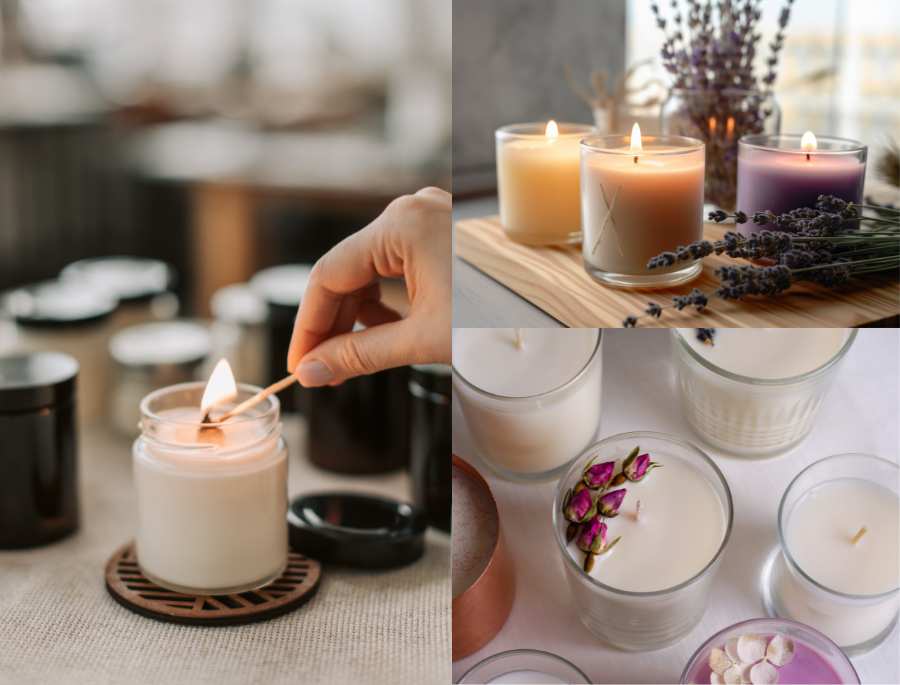 Nến thơm Thụy Điển sở hữu những hương thơm độc đáo với nhiều kích thước khác nhau