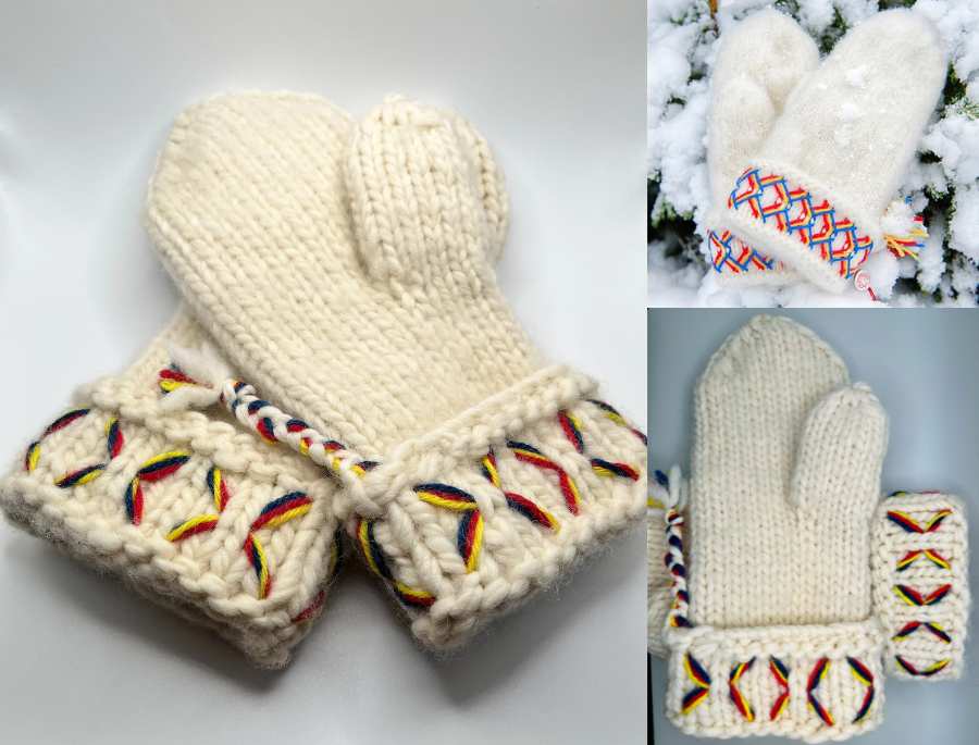 Găng tay Lovikka của Thụy Điển được làm từ len cừu tự nhiên, mang đến cảm giác mềm mại, ấm áp và thoáng khí