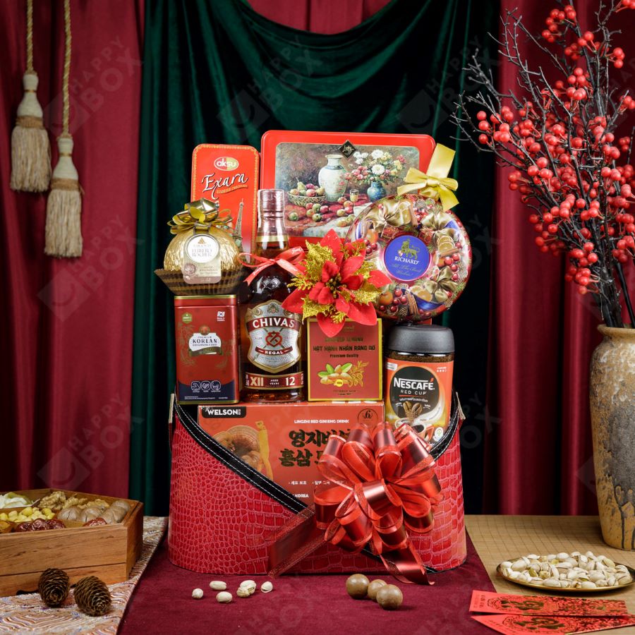 Giỏ quà tặng chủ đề Xuân