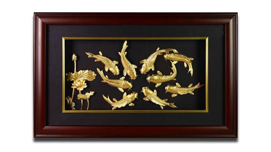 Bộ tranh treo tường phong thuỷ - Xu hướng tặng quà tết 2024