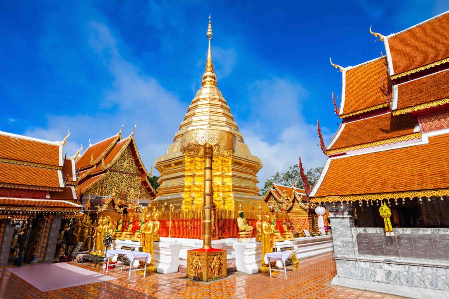 Cận cảnh Doi Suthep ngôi chùa đẹp nhất Chiang Mai