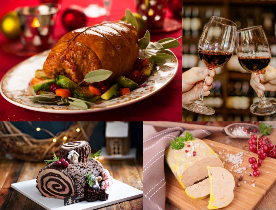 Nhưng món ăn đặc trưng trong bữa tiệc giáng sinh