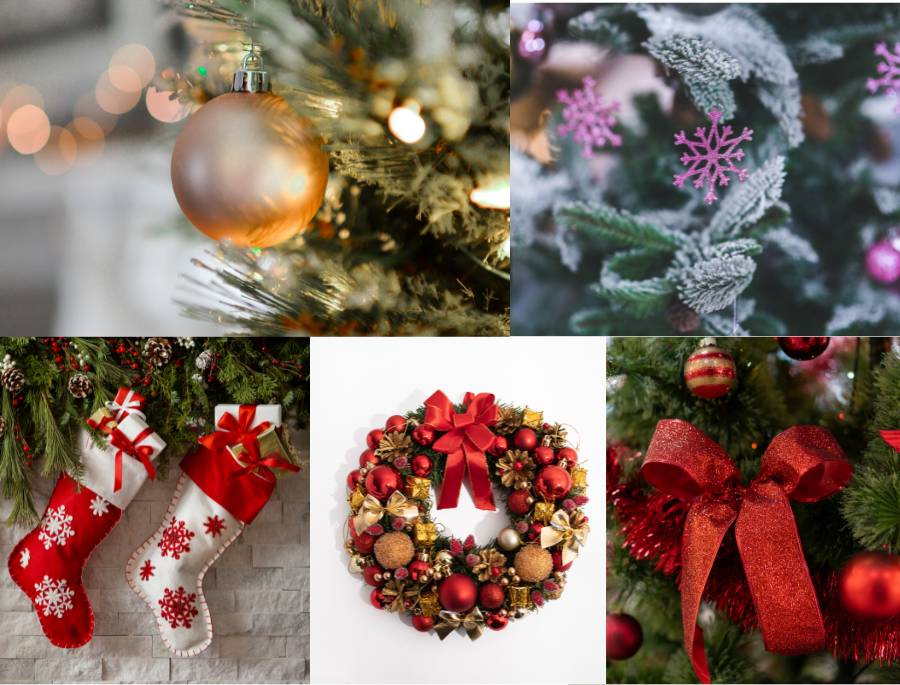 Những vật trang trí giáng sinh thường được sử dụng nhiều nhất