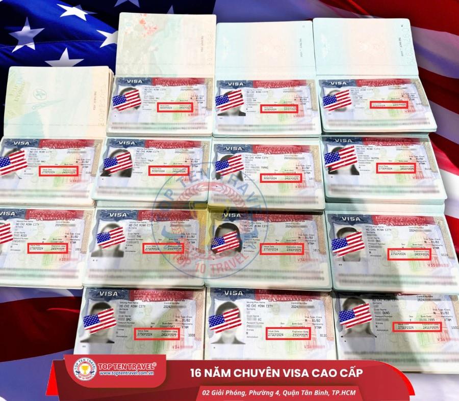 Một tấm visa Mỹ sẽ chứa đựng rất nhiều các nội dung quan trọng