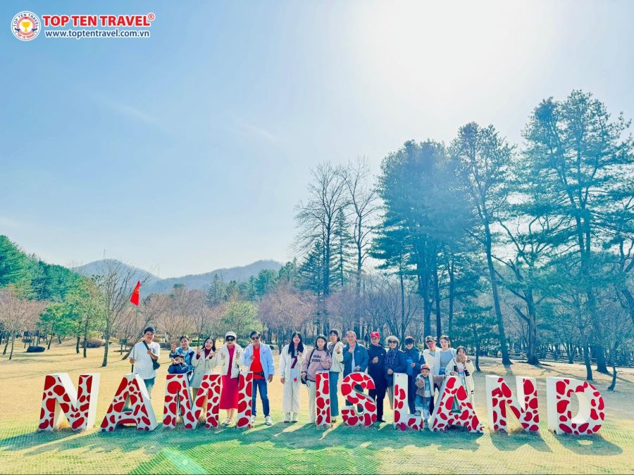 Khám phá Đảo Nami cùng những vị khách nhà Top Ten Travel