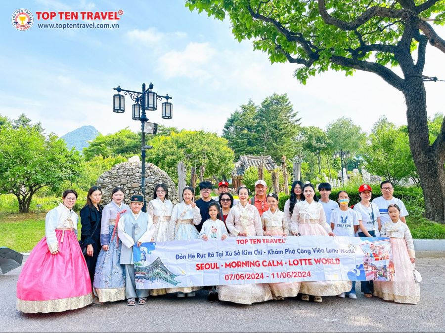 Tour Hàn Quốc: Seoul - Morning Calm - Lotte World 5N4D tại Top Ten Travel