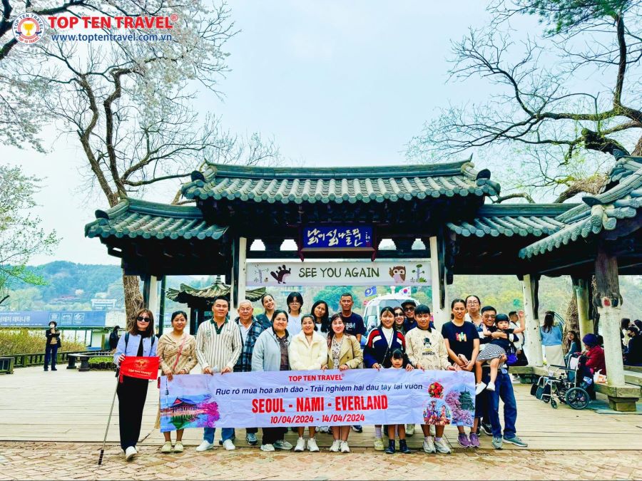 Những vị khách tin tưởng lựa chọn các Tour Du Lịch Hàn Quốc tại Top Ten Travel