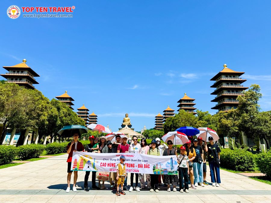 Tour Đài Loan: Cao Hùng - Đài Trung - Đài Bắc 5N4D
