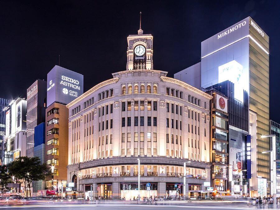 Ginza, biểu tượng của sự sang trọng và tinh tế ở Tokyo, mang đến một trải nghiệm đi dạo độc đáo và đầy thú vị