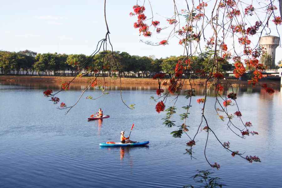 Trải nghiệm cảm giác chèo sub và thưởng ngoạn khung cảnh bình yên tại Huế
