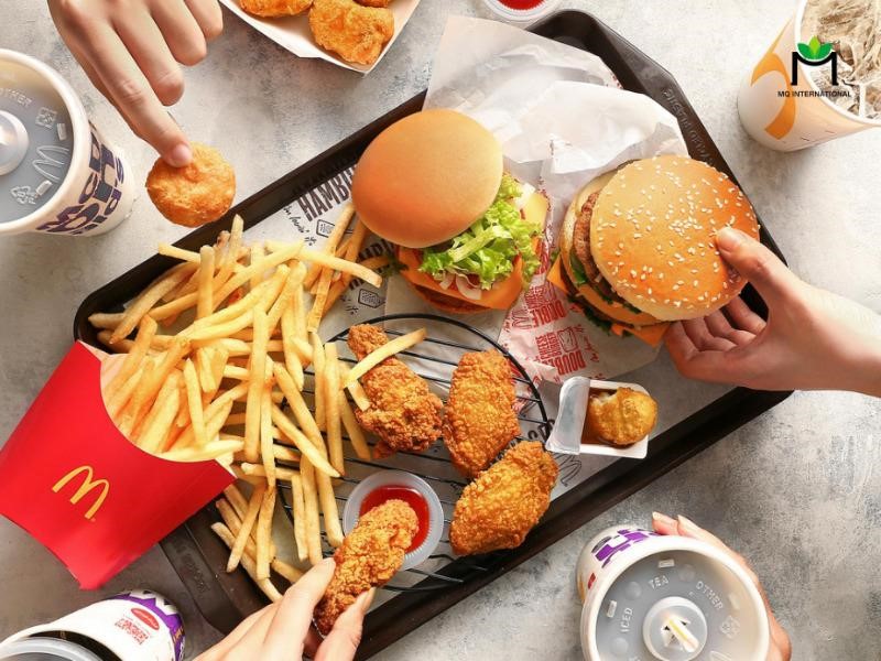 Đồ ăn nhanh tại Sweet Bar gần tháp Namsan