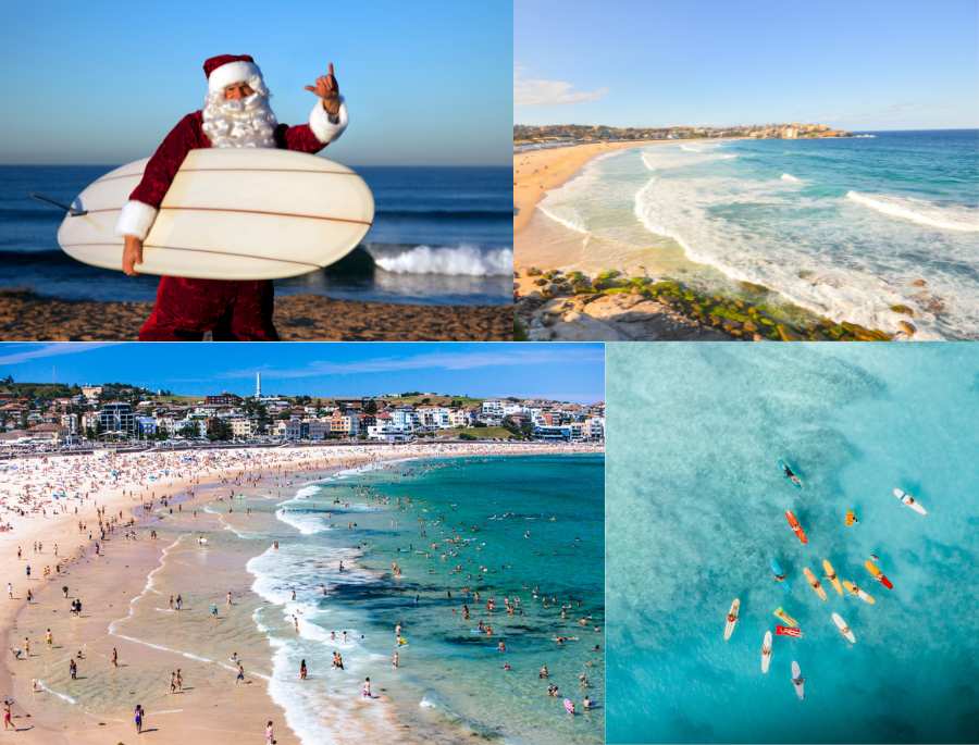 Tắm biển và tham gia các hoạt động dưới nước là sự lựa chọn khi đi du lịch úc vào mùa hè