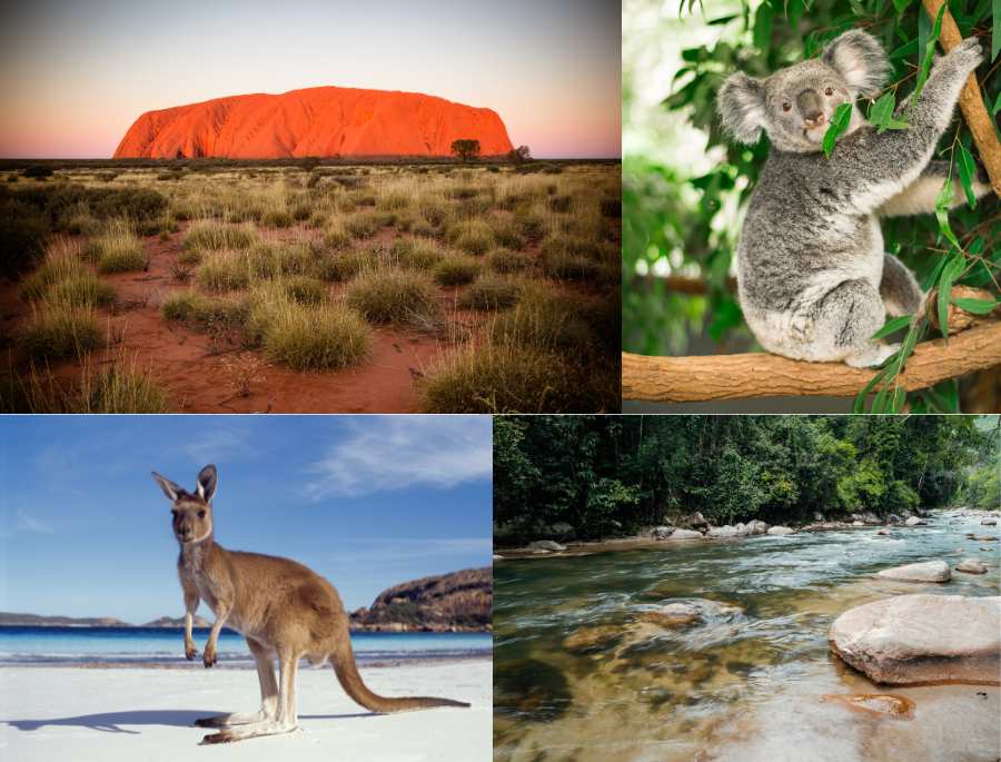 Một số các hình ảnh độc đáo về các địa điểm thiên nhiên kỳ thú của nước Úc vào mùa hè