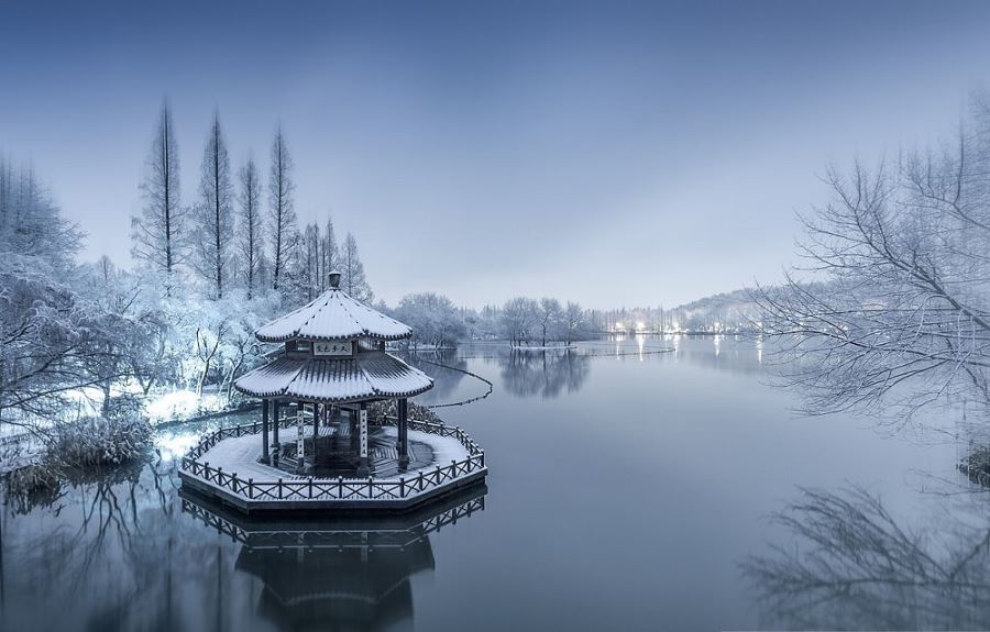 Hàng Châu là địa điểm lý tưởng cho những bạn muốn được ngắm tuyết trời tại xứ Trung