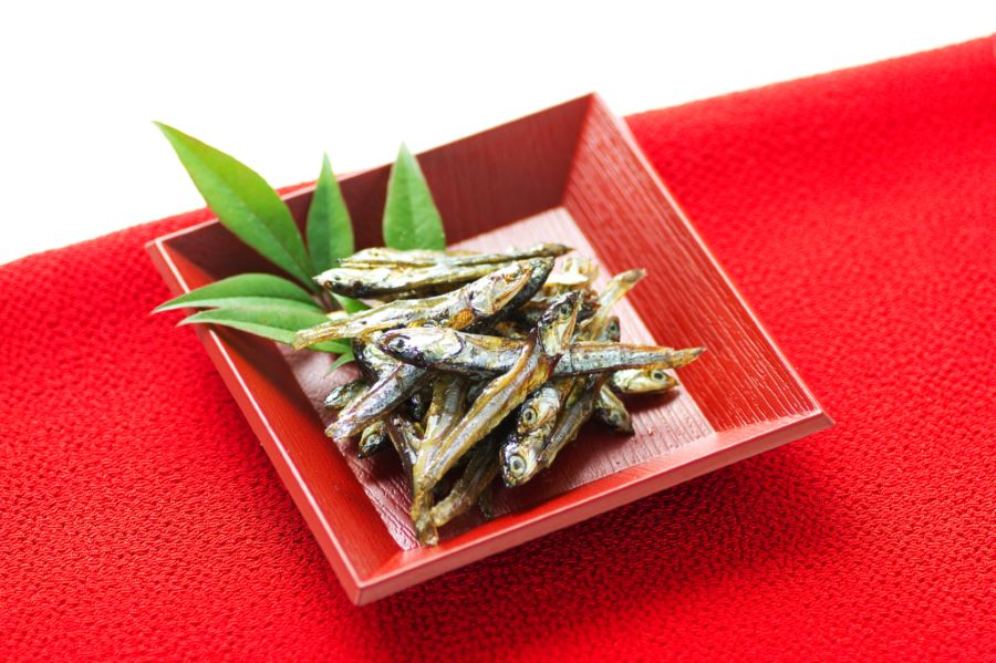 Cá cơm khô Tazukuri với ý nghĩa cầu mong mùa màng thật bội thu