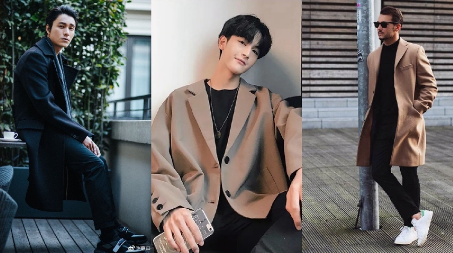 Áo vest dáng dài phối cùng quần âu là sẽ item “xịn sò” dành cho các chàng trai