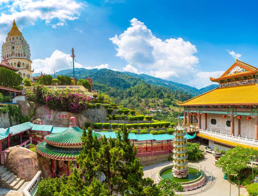 Khung cảnh bình yên tại đảo Penang